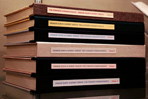 Stack of rare publications by writers and artists associated with Black Mountain College