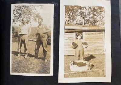 Early photograph showing residents of the Shull’s Mill community