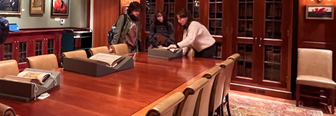 Second Rhinehart Rare Book Room Open House Held on 3/2