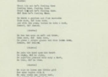 W. Amos Abrams Folksong Collection