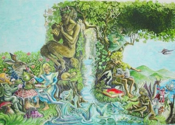 Beulah Campbell Collection of Original Illustrations of Children’s Books