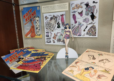 Katy Keene comics and paper doll with clothes